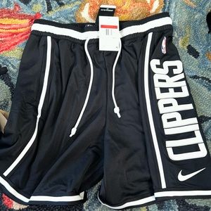 Clippers basketball shorts brand new